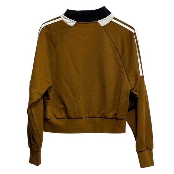 Women's Adidas House Of Tiro Suit Up Track Polo Collared Sweatshirt Sz Small - Picture 6 of 8